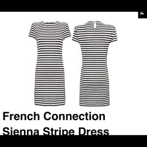 French Connection Sienna Stripe Dress XS